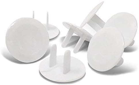 Outlet Plug Covers (32 Pack) White Child Proof Electrical Protector Safety Caps - Jool Baby