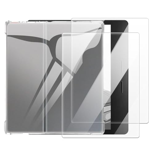 Funda iReader Ocean Color 7 transparente 2 en 1 con vidrio contra arañazos