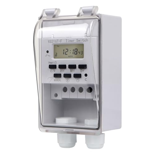 Programmateur 30A réglable 168 heures pour sécuriser vos circuits