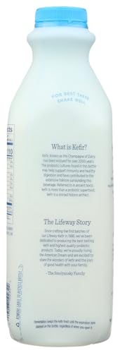 Lifeway Probiotic Low Fat Plain Kefir, 32 Ounce -- 6 per case.