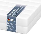 xDream Pure - Materasso ortopedico in schiuma comfort certificato Öko-Tex, 140 x 200 cm, H2, grado di durezza 2