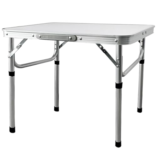 Tking Klappbarer Tisch Gartentisch Höhenverstellbarer Multifunktionstisch...