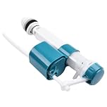 Auratrove ABS Dual Flush Toilet Fill Valve Bottom Entry Cistern Syphon Replacement for 20-35cm Height Tanks Water Saving Bathroom Repair Part