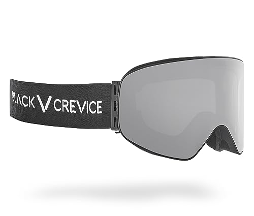 Masque de ski avec verres cylindriques Black Crevice pour ne plus avoir de buée