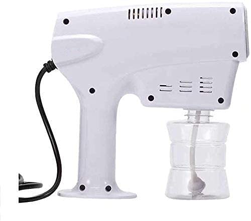 TOPNIU Ongediertebestrijding verdampingElektrische ULV Sproeier - Draagbare Fogger Machine,Nano Stoom Gun Spray Machine met Blauw Licht Ultra Fine Verstuiverende Spuit Auto Ziekenhuis School, Desinfectie, Bevochtiging - Image 8