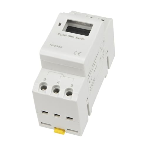 Temporizador THC30A 30A 220V CA digital programable de carril DIN 2