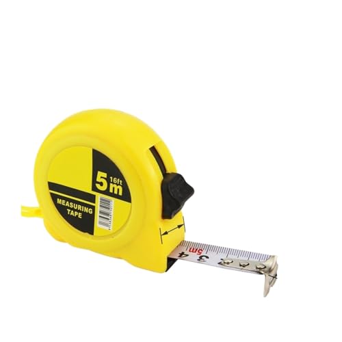 Metric steel tape measure distance measuring tool(Steel 5M 19mm)