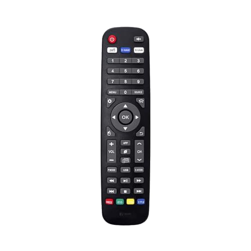 Image of 7SEVEN Comaptible with Hyundai Tv Remote Original Suitable for Smart Android LED Telelvision Remote Control - Match Each Keys Exactly with Old Hyundai Remote