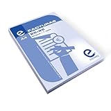 ESCRIBO 2 Talonarios de Facturas en Español - con original y 2 copias - 20 juegos cada (100 juegos total) - DIN A4 Vertical. - Papel blanco y verde de 50g, papel amarillo de 55g.