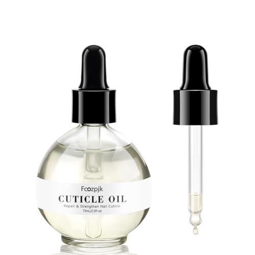 Fcozpjk Cuticle Oil, Revitalizing Cuticle Oil for Nails with Vitamin E Cuticle Oil Scented Repairs Cuticles Nail Treatment Moisturizing Nail Strengthener 73ml/2.6 Fl Oz (Ocean Flavor)