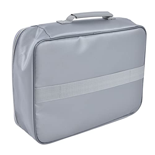 LOCADENCE bNtDocumentobOA14.2 x 10.6 x 3.9C`eʑω΃t@CXg[WP[XAOsp̃|[^uhLgI[KiCU[{bNX (Silver)