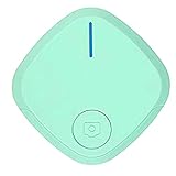 Smart Key-Finder Wireless Tracker for Phone Wallet Vehicle Luggage Kids-GPS-Tracker (1 Pack, Green)