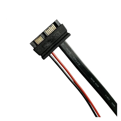 Cable adaptador SATA 6 pulgadas Slimline 13 pines macho a 22 pines hembra miniatura 3