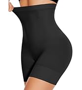 YADIFEN Tummy Control Shapewear Shorts Women Thigh Slimmer High Waisted Shapewear Women Girdles S...