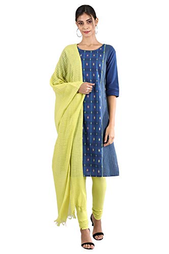 Image of Aurelia Women's Cotton Solid Regular Kurta