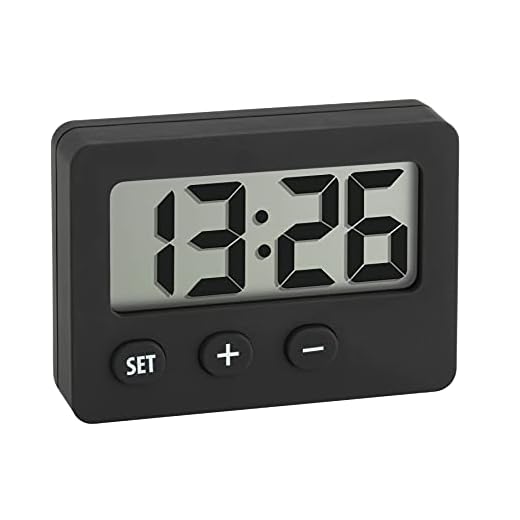 TFA Dostmann 60.2013.01 - Reloj de Suelo, Color Negro