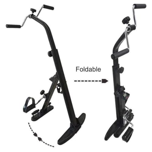Image of Electric Pedal Portable Mini Exercise Bike Stepper, Adjustable Resistance for Arm & Leg, Stroke Rehabilitation Machine