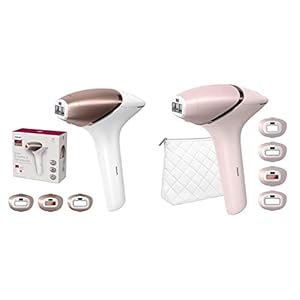 Philips Lumea IPL-Haarentfernung 9000 Series – Lichtbasierte, kabellose Haarentfernung für langanhaltend glatte Haut…