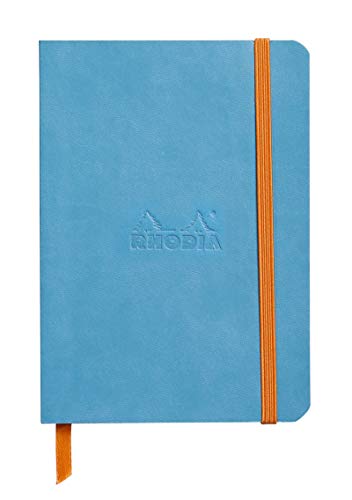 Rhodiarama Lined 4 X 5 1/2 Turquoise Softcover Journal