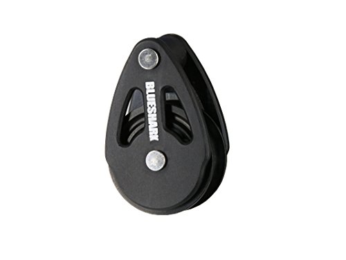 BLUESHARK 28mm Single Fixed Aluminum Pin Head Sailing Block Choose Quantity (5-Pack) 2100-A
