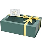 Amazon.com: PSHVYM Gift Boxes with Lids, 11.5x7.8x3 In Red Gift