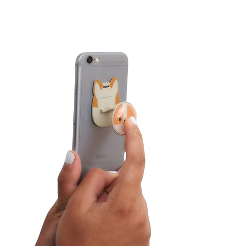 Squishmallows (Regina) Phone Grip With Stand. Universal Fit For All Mobile Phones. Extendable Base And Grip For Smartphones And Tablets. Protects Against Accidental Drops And Improves Holding Grip - Image 3