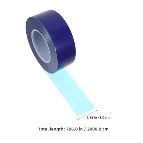 Cinta protectora adhesiva para superficies Cabilock: cinta protectora removible de 3 cm x 200 m para rines y llantas, rollo universal para protección contra rayaduras, color azul miniatura 2