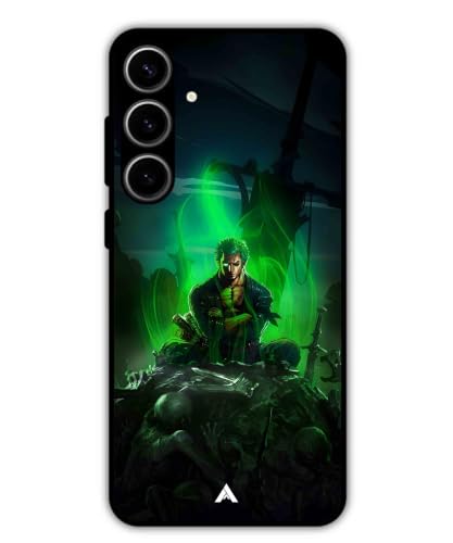 Image of Premium Anime 1 Case for Samsung Galaxy S24 Plus (Glossy Finish) Soft-Touch Metal TPU Back Cover, Shockproof, Designer, Aesthetic Mobile Phone Case