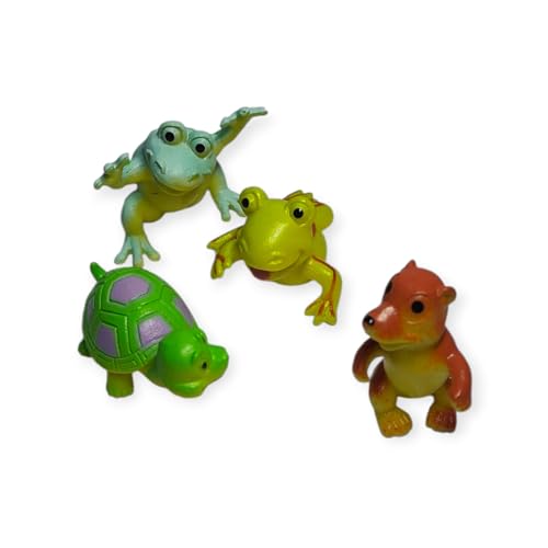 Image of Small Kids Sea & Wild Animal Toys Sets for Fun, Educational, Spark Imagination and Learning (Multi Choice Sets) (Crocodiles & Frogs) 12pcs