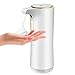 Dispenser Sapone Automatico, Dalugo 300ml USB Ricaricabile Dispenser di Schiuma di Sapone IPX4 Impermeabile con 3 Fasi di Erogazione