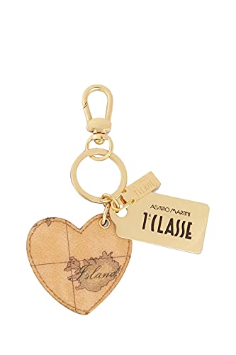 Alviero Martini Donna Portachiavi A Cuore Geo Classic Naturale Mod. W279 6000