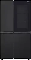 Geladeira/Refrigerador 2 Portas LG 647 Litros GC-V257SQV2 - A+++, Side By Side, Preto, Inox, 220V