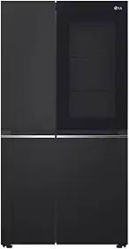 Geladeira/Refrigerador 2 Portas LG 647 Litros GC-V257SQV2 - A+++, Side By Side, Preto, Inox, 220V
