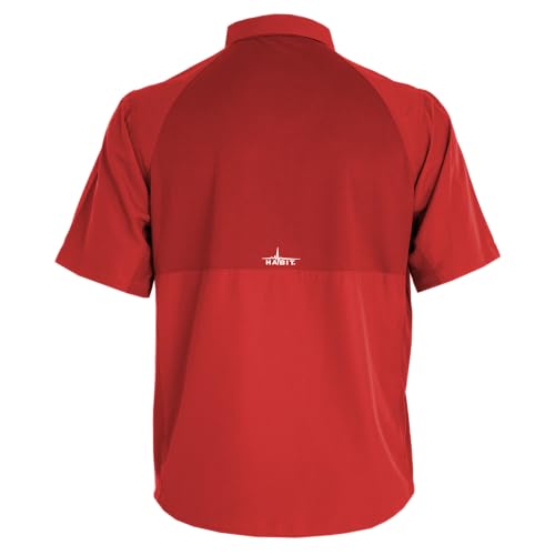 HABIT Men's Trappers Cabin Hybrid Short Sleeve Shirt2