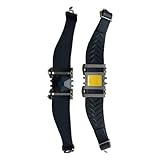 Mangos de hielo para zapatos y botas, tacos antideslizantes con perfil de tracción, botas de invierno, mangos de hielo, para hombres, senderismo, montañismo, pesca