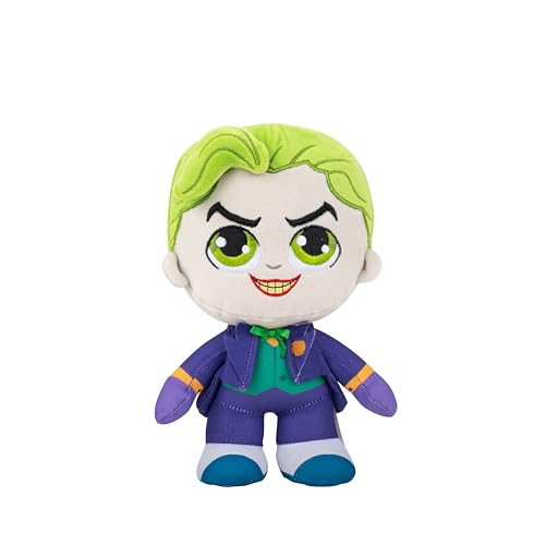 Jazwares DC The Joker Plush - 8-Inch Stuffed Collectible Super-Villain Toy from Warner Bros. - Officially Licensed - Ages 3+