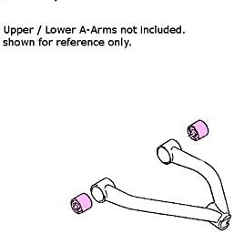 Miniatura 2 de ATVPC A-Arm Bushing Kit for Suzuki King Quad, Eiger ATV, Vinson & Quad, Upper or Lower