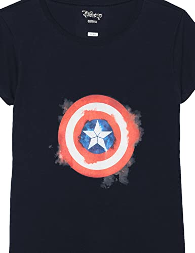 Image of Marvel Girls' Captain America Spray Logo