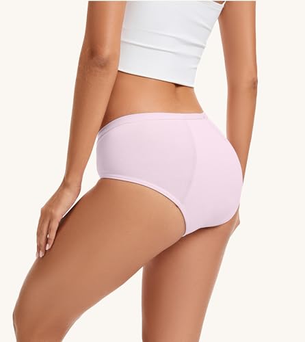YESWEL Period Underwear For Women, Leak-Proof Hipster, Brief, Heavy Flow, 3 Pack - Image 7