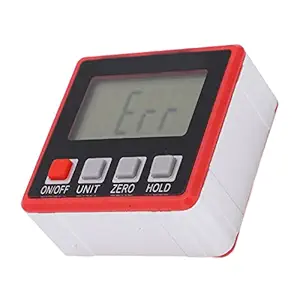 Inclinometer, Angle Finder Box 4x90 degree Portable LED Display for Construction for Building for Civil Engineering