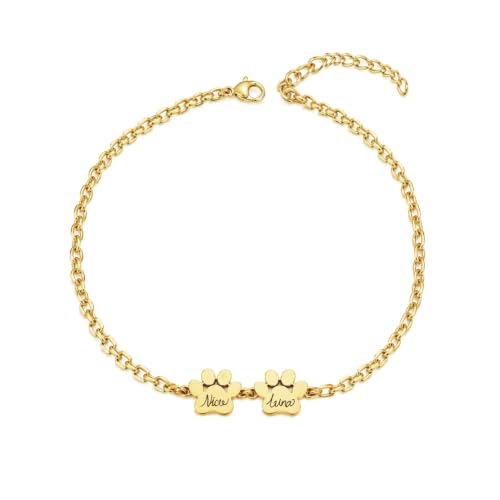 Personalized Paw Print Bracelet - image 1