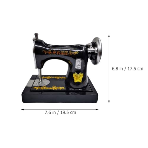 Mini pot de fleurs machine à coudre pour succulentes et déco de bureau