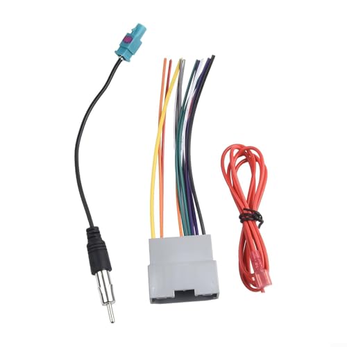 HomeVortex Arnés de cableado de radio de coche, con adaptador de antena, para Chrysler 200 300 Town Country para esquivar para challenger cargador para durango Grand para caravana para jeep brújula