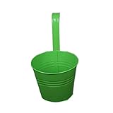 Photo Gallery zumzup set di 2 vasi da fiori in metallo da appendere con gancio staccabile, per balcone, con foro di drenaggio, fioriera da parete, decorazione per la casa, colore verde, 2 12 x 14 x 16 cm Photo Gallery zumzup set di 2 vasi da fiori in metallo da appendere con gancio staccabile, per balcone, con foro di drenaggio, fioriera da parete, decorazione per la casa, colore verde, 2 12 x 14 x 16 cm