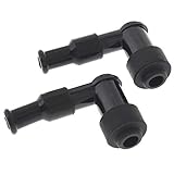 labwork LB05F 90 Degree Spark Plug Boot Cap Cover Resistor for Motorcycle