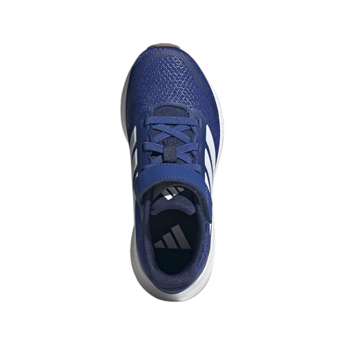 Image of adidas Kids' Marvel Run Falcon 5 Elastic Lace & Strap Shoe