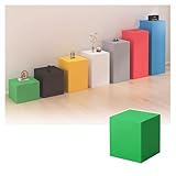 Photo Gallery pujindu espositore a cubo, espositore a cubo per figure da galleria, base per negozio di abiti da sposa, pilastri per tavoli da dessert per catering e matrimoni(15.7x15.7x39.4in) Photo Gallery pujindu espositore a cubo, espositore a cubo per figure da galleria, base per negozio di abiti da sposa, pilastri per tavoli da dessert per catering e matrimoni(15.7x15.7x39.4in)