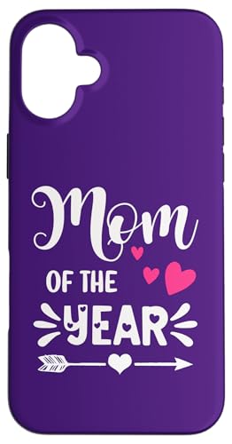 Moms Favorite Mom of the Year Award Mum Daughter Mothers Day �X�}�z�P�[�X iPhone 16 Plus �p