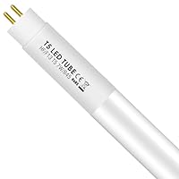 IHYCTV T5 LED Röhre 7W 517mm für 13W Leuchtstoffröhre, EVG/KVG Kompatibel mit G5 Sockel, 910lm 4500K Neutralweiß, 300° Beleuchtungswinkel, Glas, Nicht Dimmbar, 1 Stück