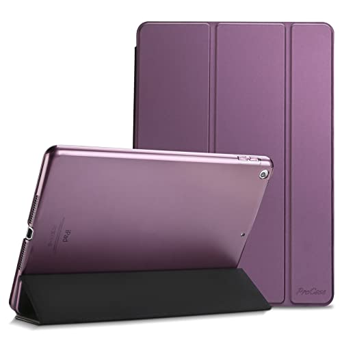 Tabletas, Wireless ProCase Funda para iPad 6ta 5ta 2018 2017 9.7' Modelos Viejos A1893 A1954 A1822 A1823, Carcasa Delgada Ligera Posterior Translúcido Cubierta Inteligente para...